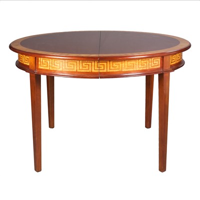 Lot 155 - Georgian Style Satinwood and Mahogany Dining...