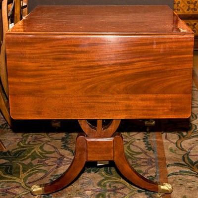 Lot 253 - Regency Style Mahogany Sofa Table Height 29...