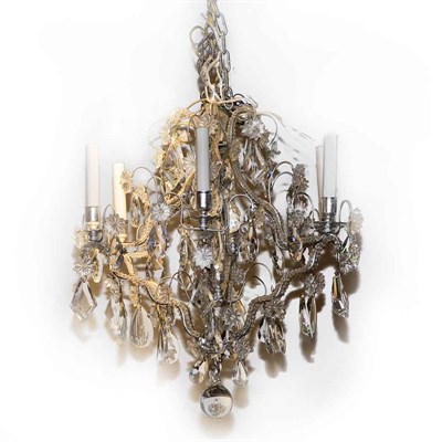 Lot 450 - Louis XVI Style Six-Light Chandelier Height 23...