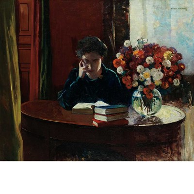 Lot 204 - rMaurice Molarsky Russian/American, 1885-1950...