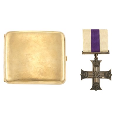 Lot 318 - English Military Cross Presented to Lieutenant...