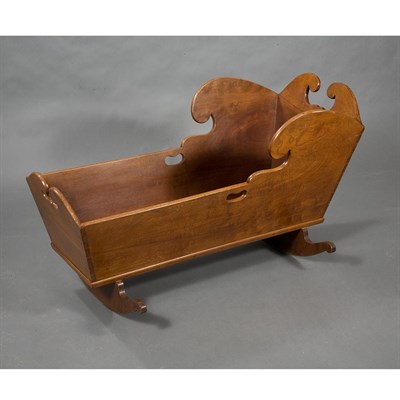 Lot 267 - English Mahogany Cradle 18th/19th Century...