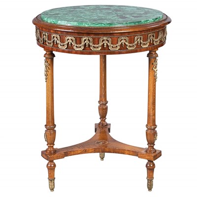 Lot 190 - Neoclassical Style Gilt-Metal Mounted Mahogany...