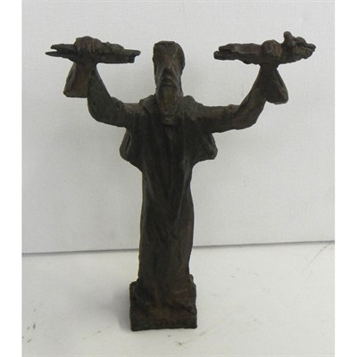 Lot 39 - Chaim Gross American, 1904-1991 Isaiah Signed...