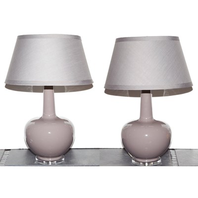 Lot 243A - 21st Century Design Pair of Lamps Ceramic,...