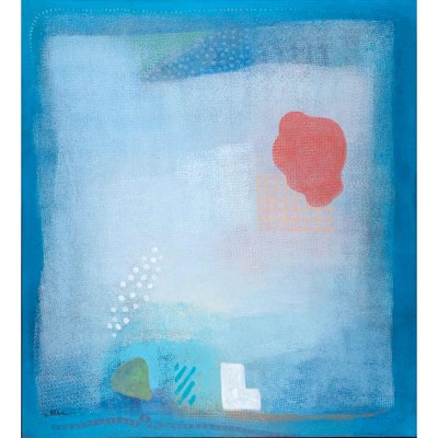 Lot 127 - Robert Natkin American, 1930-2010 Boudoir,...