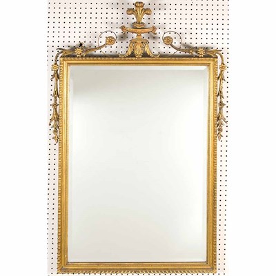 Lot 155 - Louis XVI Style Gilt-Wood Mirror Of...