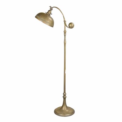 Lot 387 - Tiffany Studios Bronze Counter Balance Floor...
