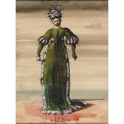 Lot 4 - Eugene Berman American, 1899-1972 Romeo and...