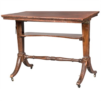 Lot 236 - Regency Style Drafting Table Height 29 inches,...