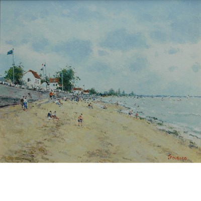 Lot 95 - Jean-Pierre Dubord French, b. 1949 La Plage de...