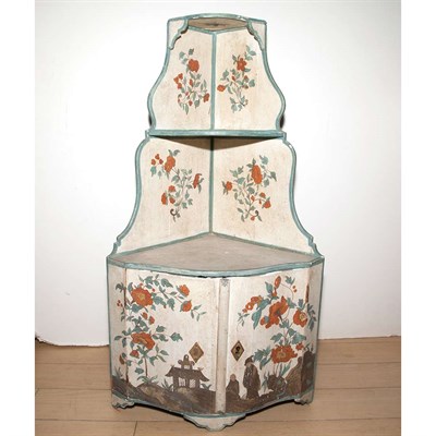 Lot 181 - French Provincial Chinoiserie Decorated...