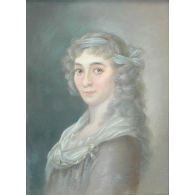 Lot 91 - Continental School 19th Century Portrait of a...