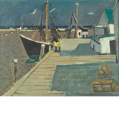 Lot 18 - Nicolai Cikovsky American, 1894-1987 Montauk...
