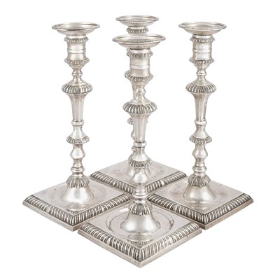 Lot 370 - Set of Four Tiffany & Co. Sterling Silver...