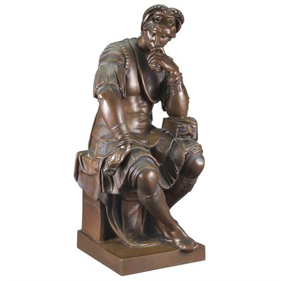 Lot 144 - Bronze Figure of Lorenzo De'Medici Cast by F....