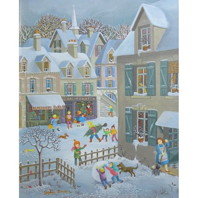 Lot 29 - Sophie Damez French, 20th Century Winter...