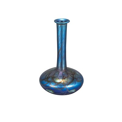 Lot 371 - Tiffany Favrile Glass Bud Vase Circa 1919 The...