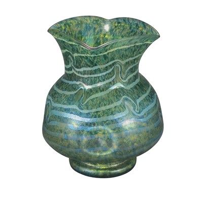 Lot 433 - Unsigned Loetz Glass Vase Circa 1900 Of...