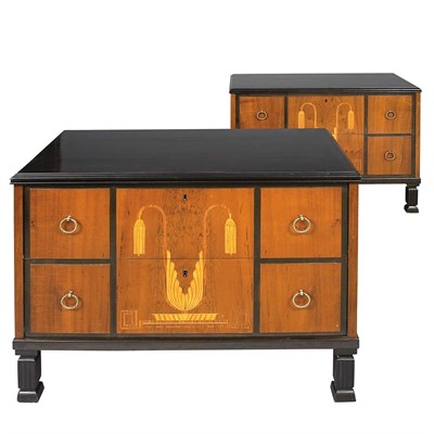 Lot 174 - Gustav Bergstrom Swedish, 1899-1983 Pair of...