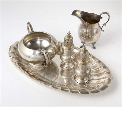 Lot 345 - Group of Silver Articles Approximately...