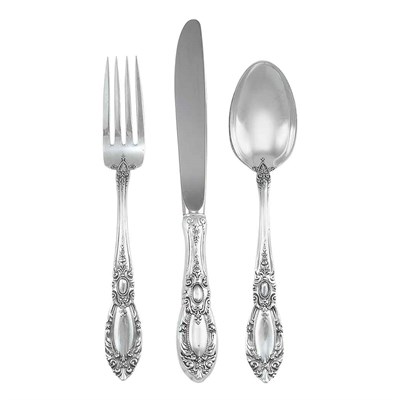 Lot 247 - Towle Sterling Silver Flatware Service In the...