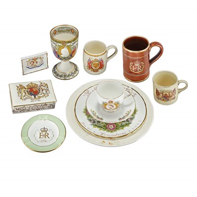 Lot 261 - Group of English Royal Family Commemorative...