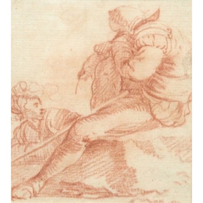 Lot 39 - Continental School 18th Century Two Country...