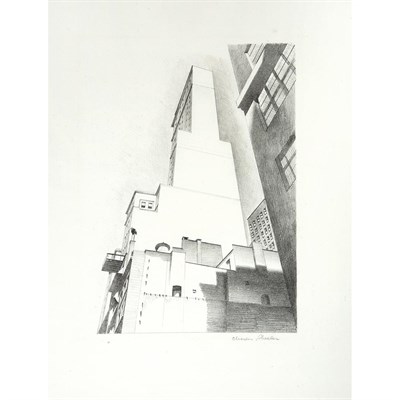 Lot 528 - Charles Sheeler (1883-1965) DELMONICO BUILDING...