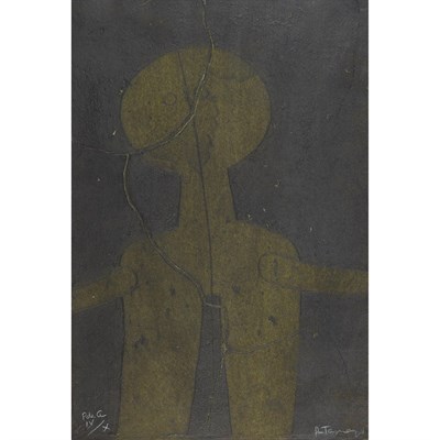 Lot 542 - Rufino Tamayo FIGURA EN VERDE (P. 230) Color...