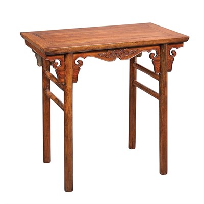 Lot 118 - Chinese Hardwood Altar Table Height 28 inches,...