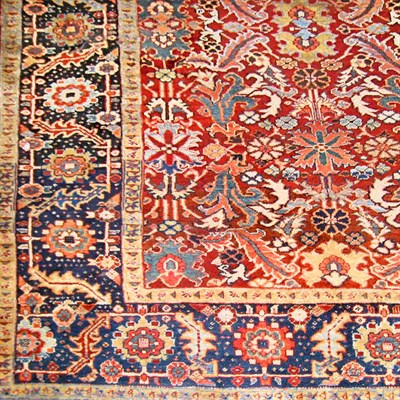 Lot 621 - Heriz Carpet Northwest Persia, circa 1925 The...