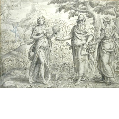 Lot 24 - Flemish School 16th/17th Century Allegory of...