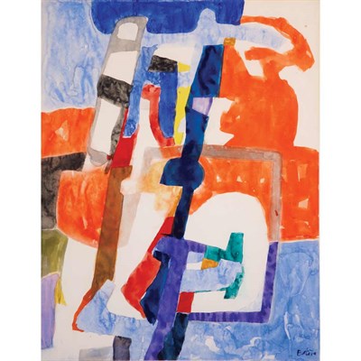 Lot 58 - Maurice Esteve French, 1904-2001 Composition,...