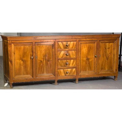 Lot 385 - Restauration Fruitwood Buffet Height 40 inches,...