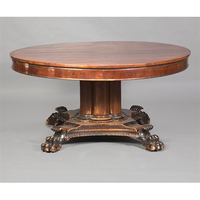 Lot 251 - Classical Style Mahogany Dining Table Height...
