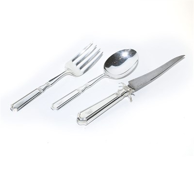 Lot 368 - Group of Sterling Silver and Stainless Steel...