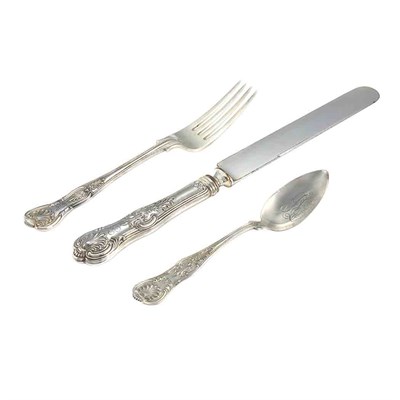 Lot 370 - Assembled Sterling Silver Flatware Service...