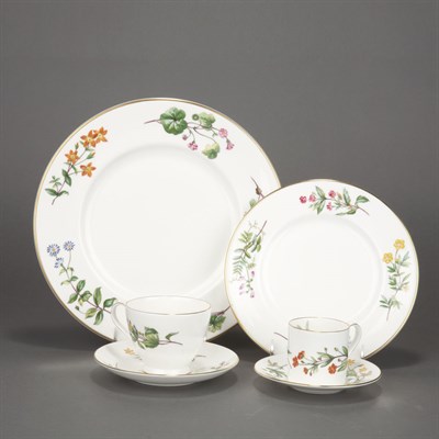 Lot 272 - Minton Porcelain Partial Dinner Service...