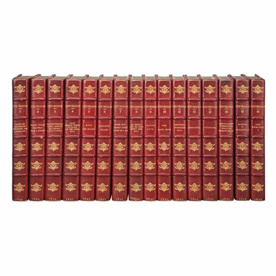 Lot 108 - [FINE BINDING] STEVENSON, ROBERT LOUIS. Works....