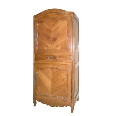 Lot 501 - Provincial Louis XV Style Fruitwood Cabinet...