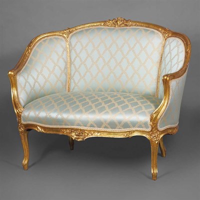 Lot 593 - Transitional Louis XV/XVI Style Gilt-Wood...