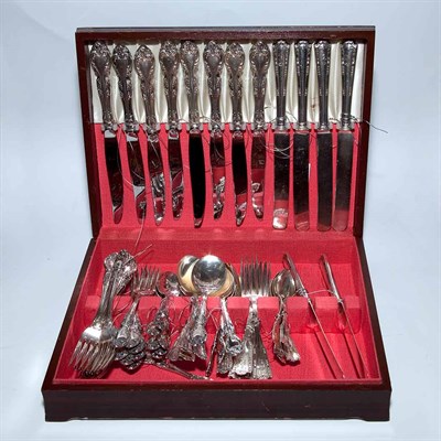 Lot 371 - Gorham Sterling Silver Partial Flatware...