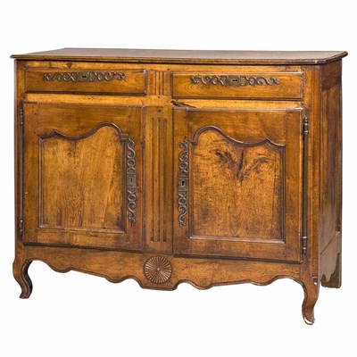 Lot 366 - Provincial Transitional Louis XV/XVI Fruitwood...