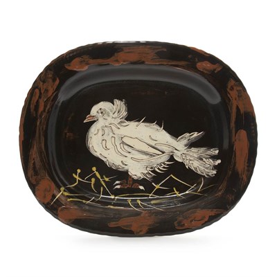 Lot 478 - Pablo Picasso DOVE ON A STRAW BED (A.R. 79)...