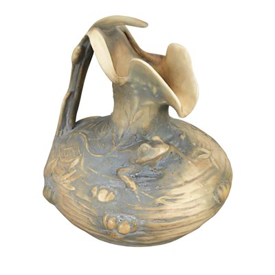Lot 393 - Amphora Co. Art Nouveau Ceramic Ewer Circa...