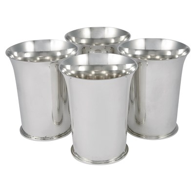 Lot 294 - Set of Twelve Georg Jensen Sterling Silver...