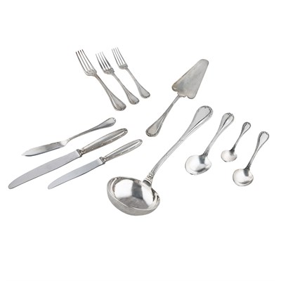 Lot 277 - Christofle Silver Plated Flatware Service In...