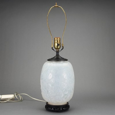 Lot 475 - Lalique Molded Opalescent Glass Monnaie Du...