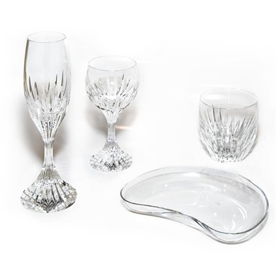Lot 252 - Baccarat Glass Partial Stemware Service;...